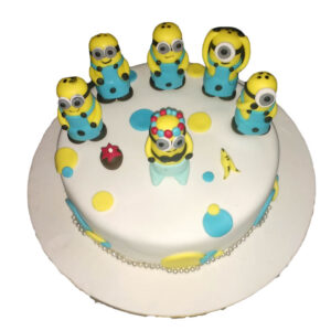 Minion Cake by 15 AD Bakery