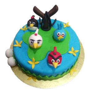 Angry Bird Cake by 15 AD Bakery