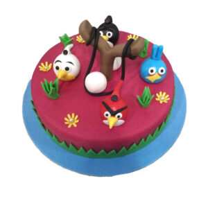 Angry Bird Cake by 15 AD Bakery