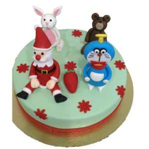 Various Cartoons Cake by 15 AD Bakery