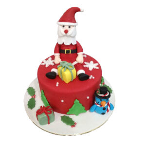 Santa Cake by 15 AD Bakery