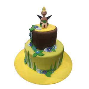 Trnkerbell 2 Tier Cake by 15 AD Bakery