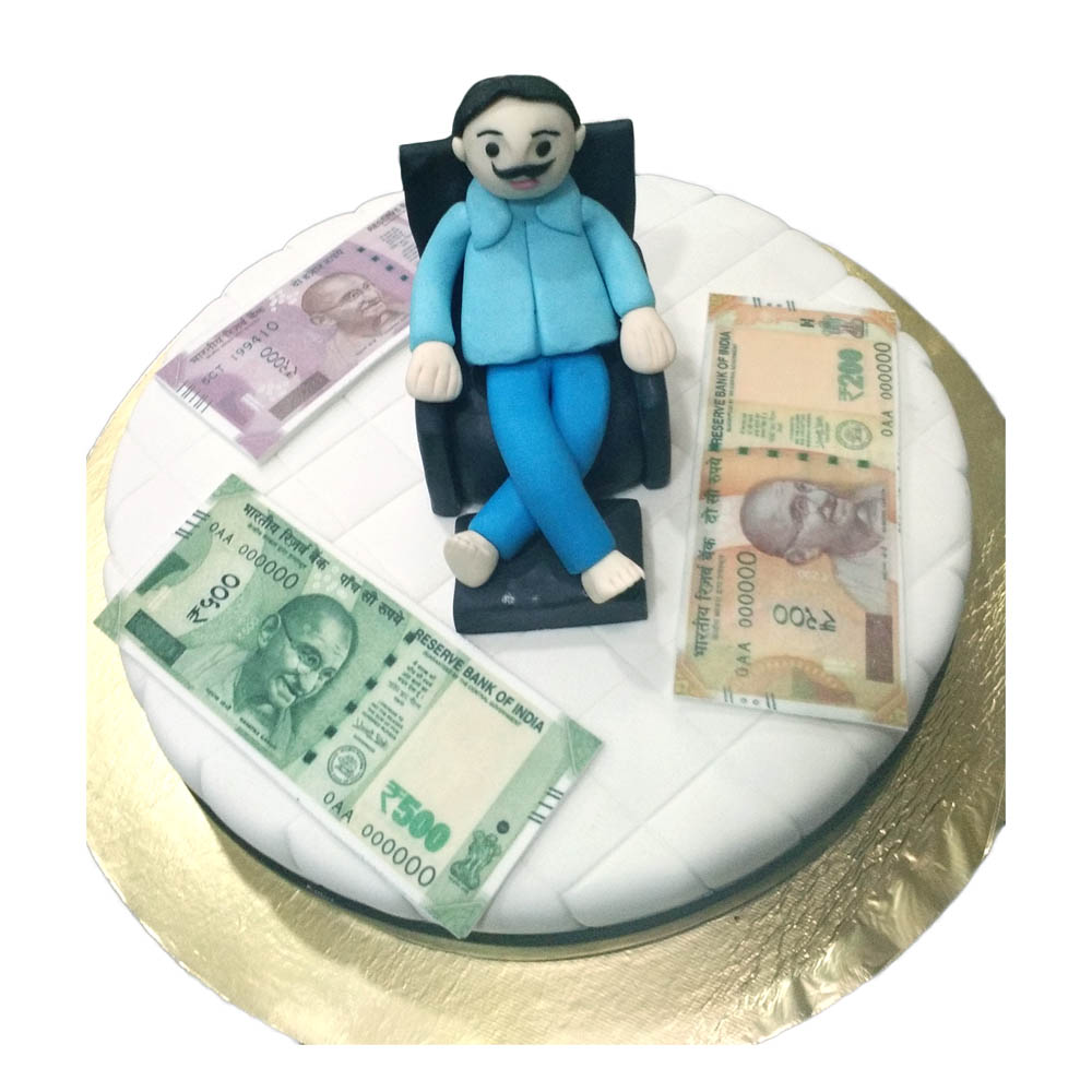 Men with Money / Retirement Cake by 15 AD Bakery