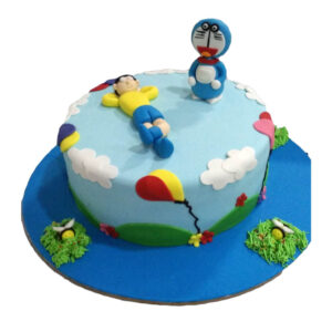 Doraemon and Nobita Cake