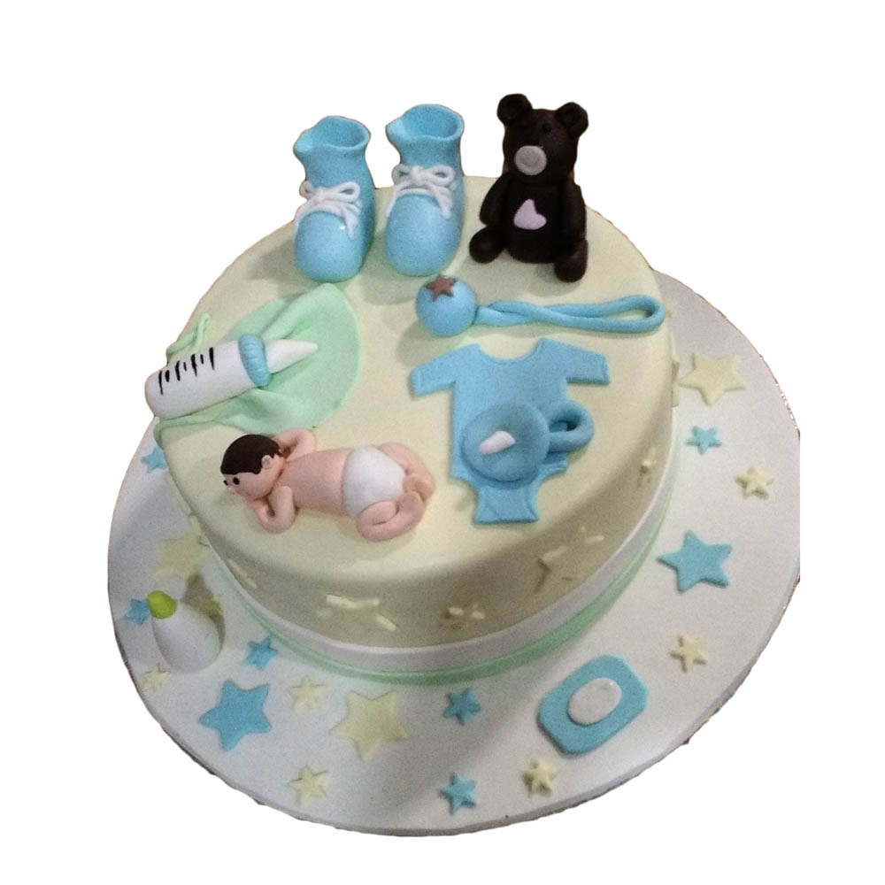 New Born Baby Welcome Cake
