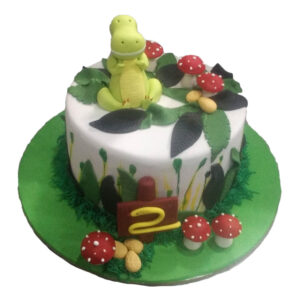 Dinosaur Theme Cake