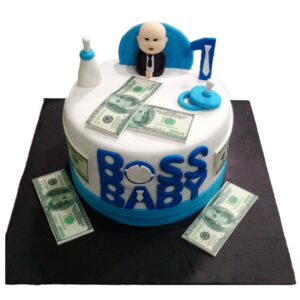 Boss Baby Theme Cake