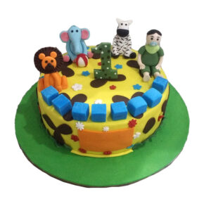 Jungle Theme Cake