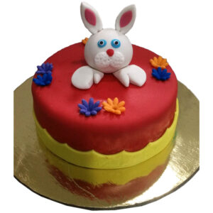 Bunny Theme Cake