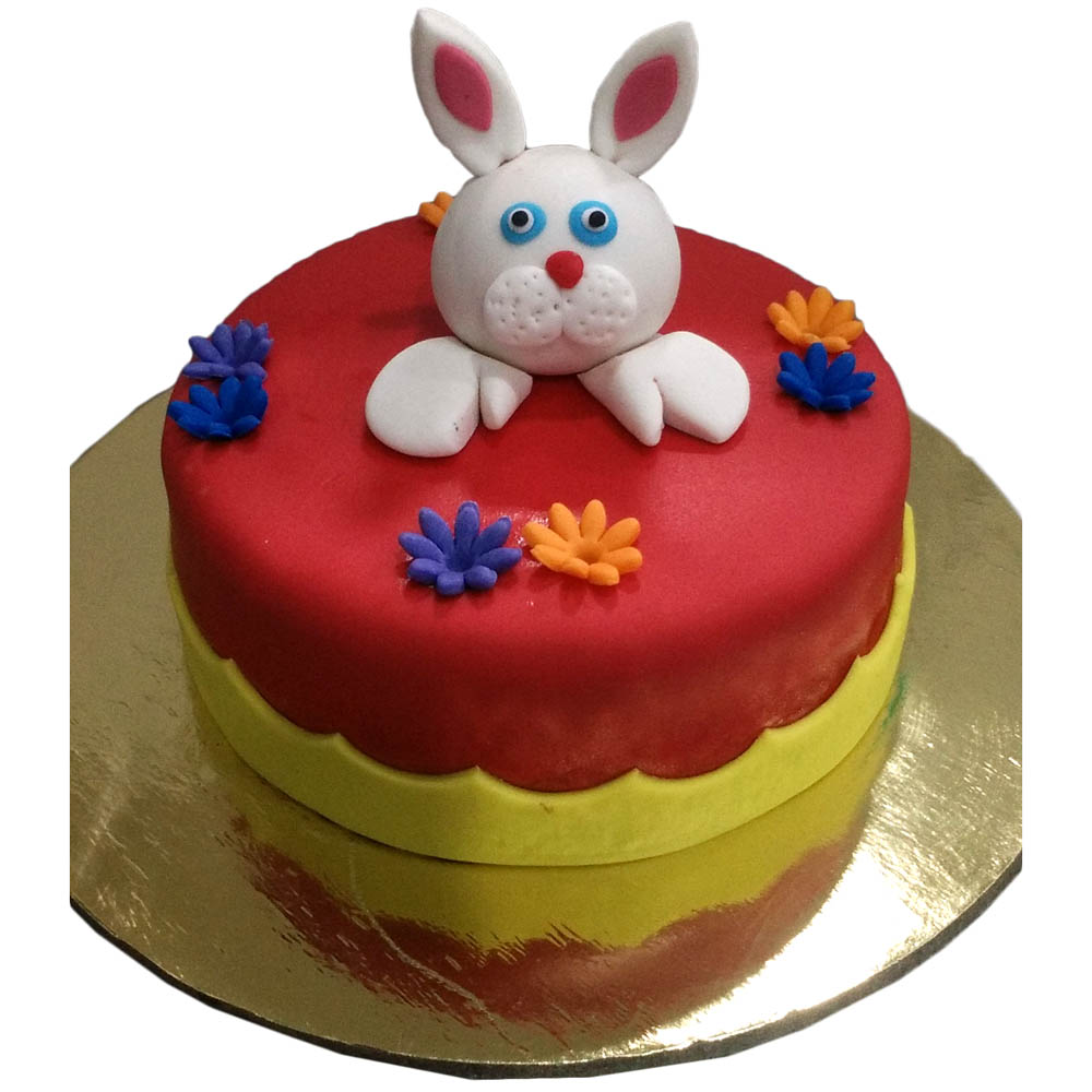 Bunny Theme Cake