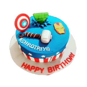 Avenger Theme Cake
