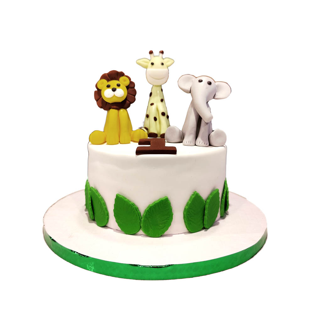 Jungle Theme Cake