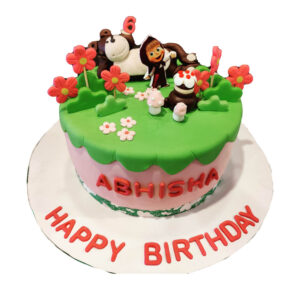 Masha Bear Cake