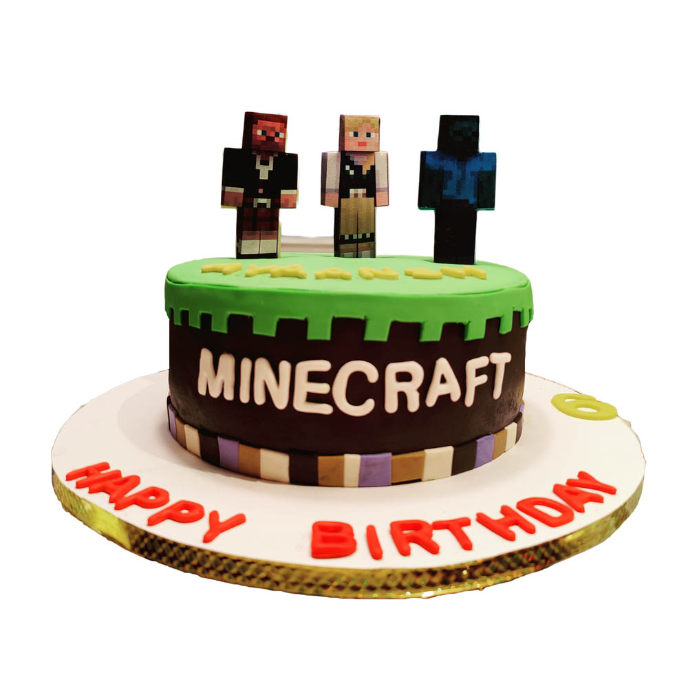 Mine Craft Cake