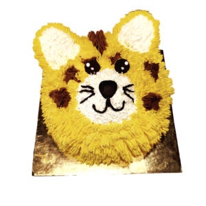 Tiger Face Cake