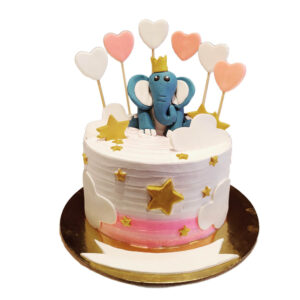 Elephant Theme Cake