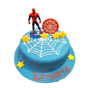 Spiderman Theme Cake