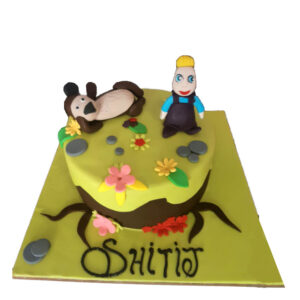 Masha Bear Cake