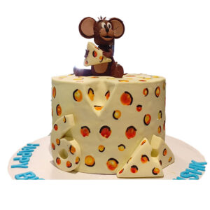 Jerry with Cheese Theme Cake
