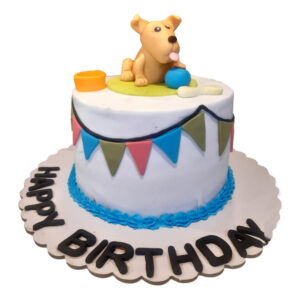 Puppy Theme Cake