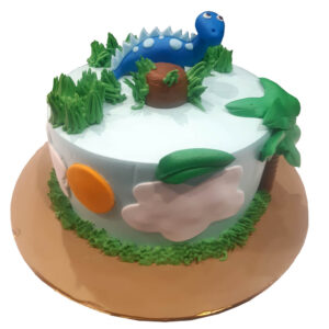 Dinosaur Theme Cake