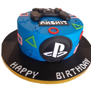 Play Station Theme Cake