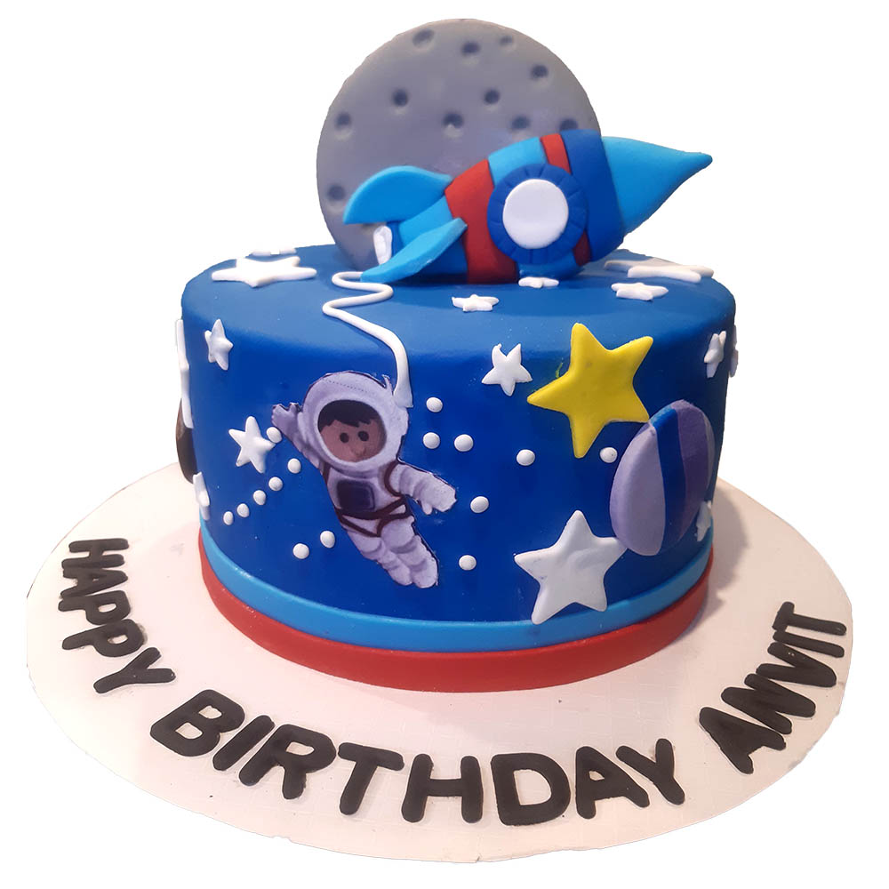 Space Theme Cake