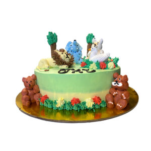 Jungle Theme Cake by 15 AD Bakery