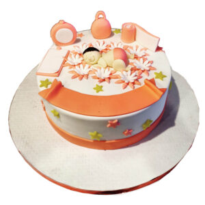 New Born Baby Welcome Cake by 15 AD Bakery
