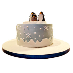 Penguin Cake by 15 AD Bakery