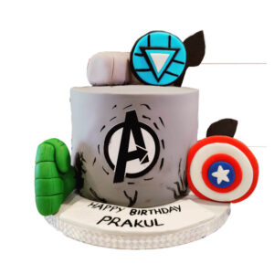 Avenger Theme Cake 15 AD Bakery