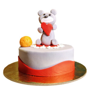 Teddy Love Cake by 15 AD Bakery