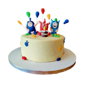 Oddbods Cake by 15 AD Bakery
