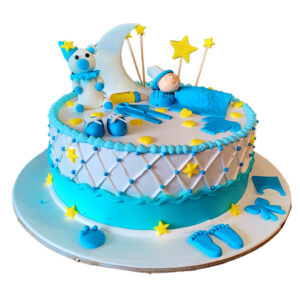 Welcome Baby Cake by 15 AD Bakery