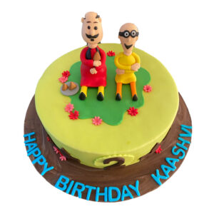 Motu Patlu Cake by 15 AD Bakery