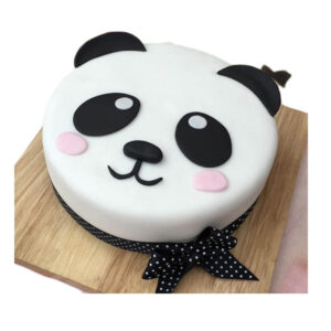 Panda Face Cake by 15 AD Bakery