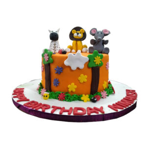 Jungle Theme Cake by 15 AD Bakery