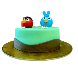 Angry Bird Cake by 15 AD Bakery