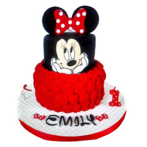 Minnie Mousse Cake by 15 AD Bakery