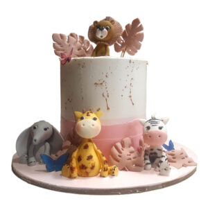 Jungle Theme Cake by 15 AD Bakery