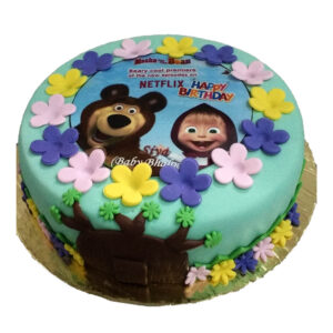 Masha Bear Cake