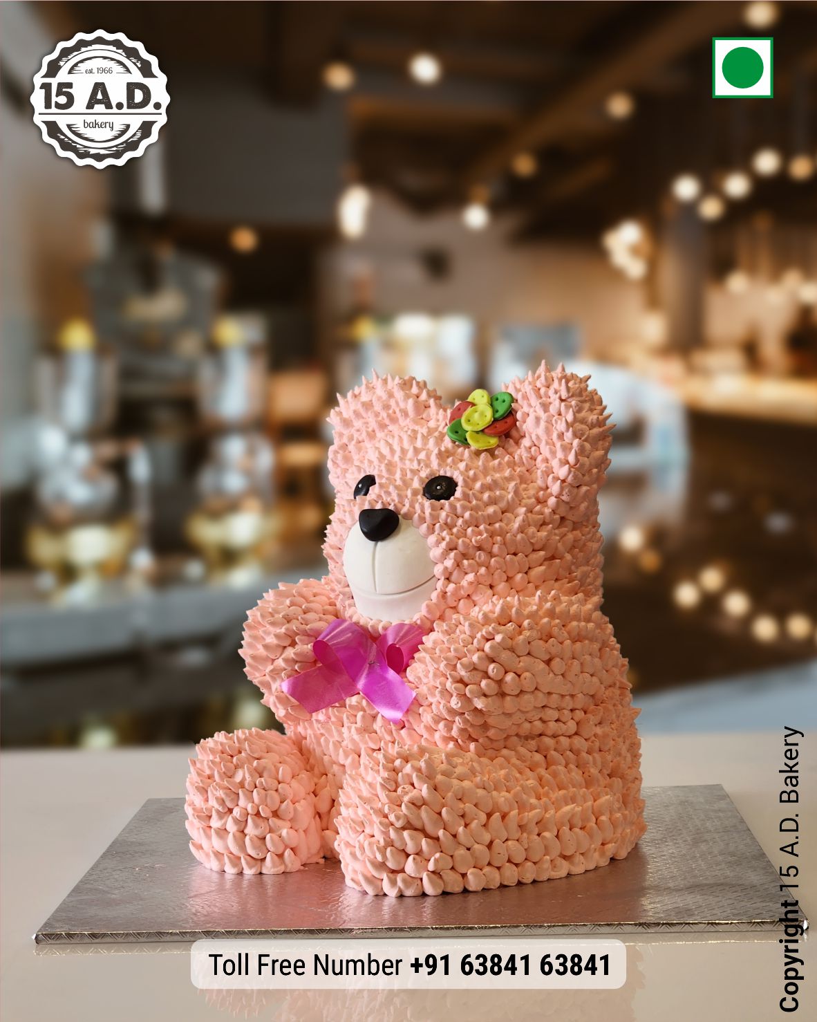 Cream Cake by 15 AD Bakery