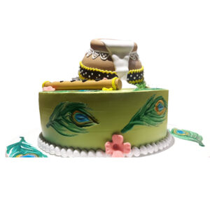 Janmasthami Matki Cake