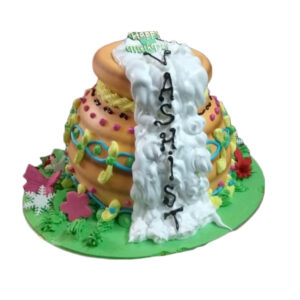 Janmasthami Matki Cake