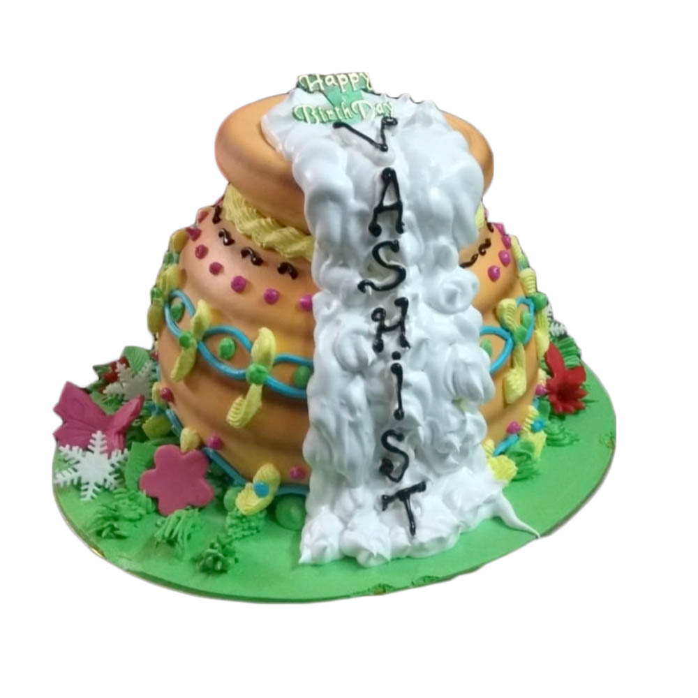 Janmasthami Matki Cake