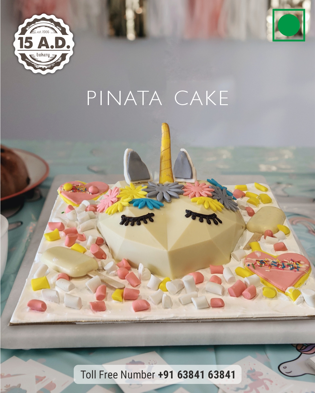 Pinata Cakes by 15 AD Bakery