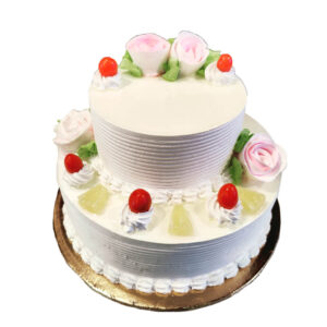 2 Tier Pineapple Cake