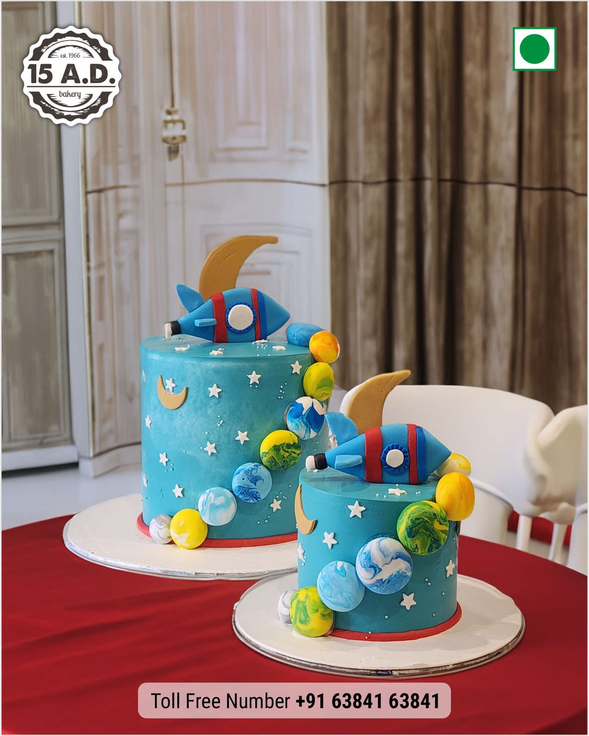 Theme Cake by 15 AD Bakery