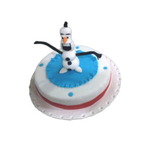 Olaf Cake by 15 AD Bakery