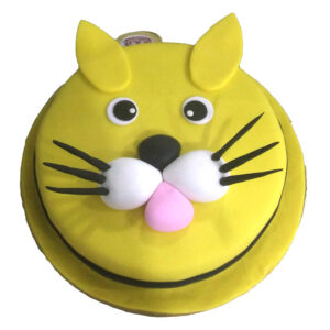 Hello Kitty Face Cake by 15 AD Bakery
